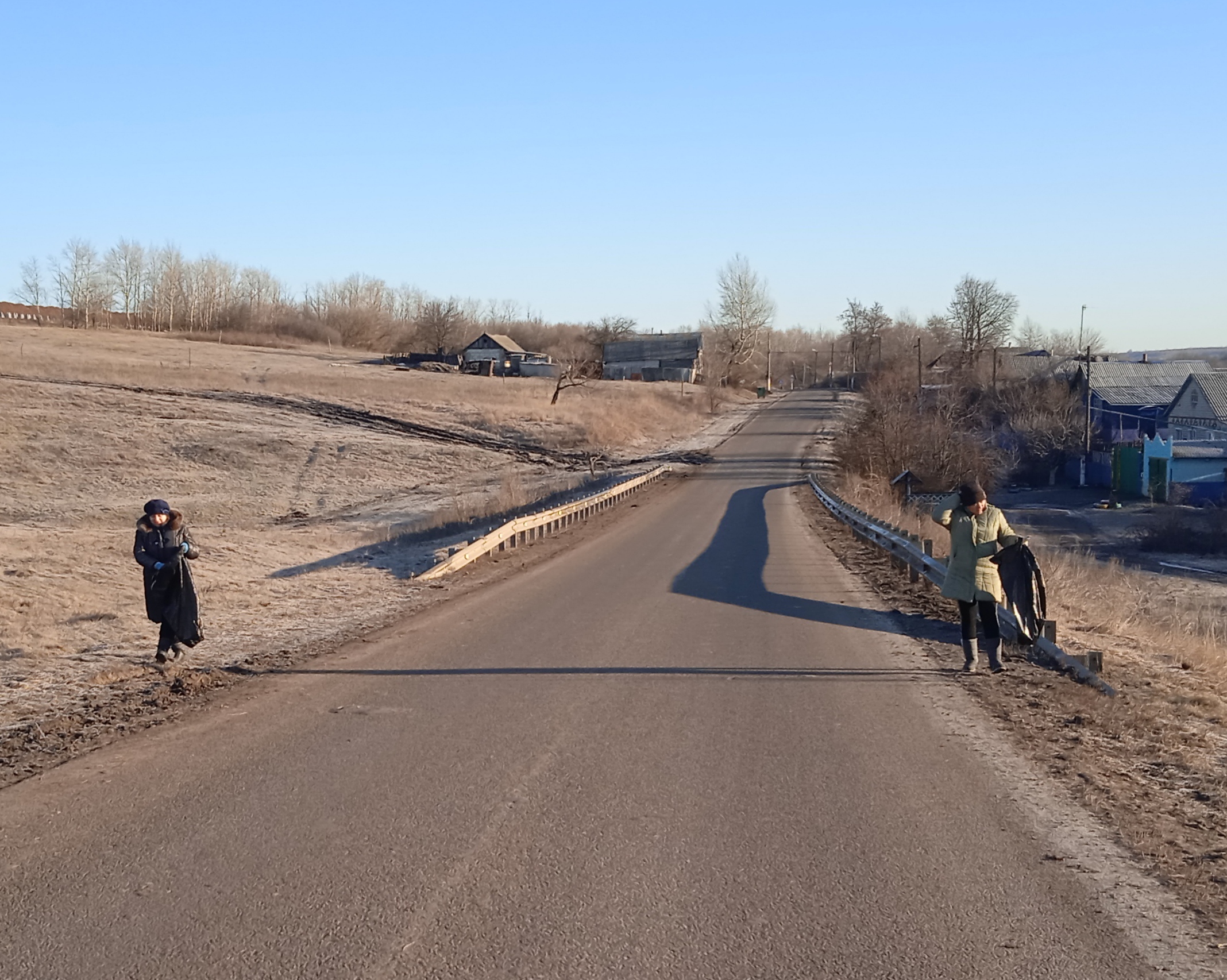 26 января акция «Чистое село!» состоялась в сельском поселении.