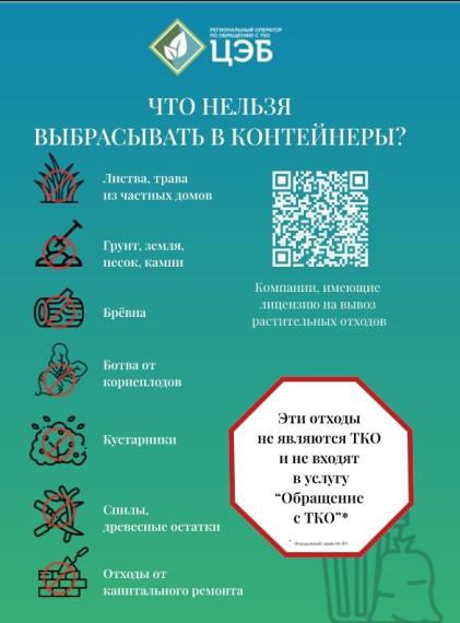 Кто занимается вывозом растительных отходов?.